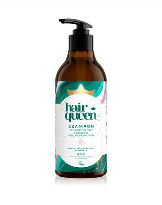Šampon Hair Queen pro nízkoporézní vlasy bez objemu - 1