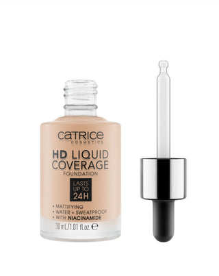 HD Liquid Coverage pokrývající make-up až 24 hodin písek béžová 030 Catrice
