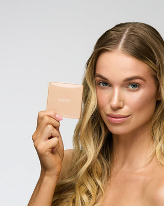 Selfglow 02 Warm lisovaný bronzer s aktivními složkami pro konturování obličeje Paese - 3