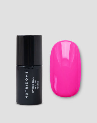 Hybridní lak na nehty UV/LED Pink Bloom 014 Nutridome