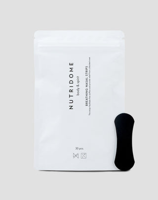 Nutridome náplasti na dýchání z nosu 30 ks.