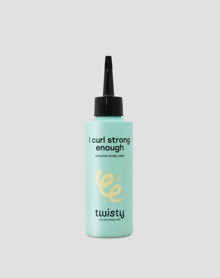 Enzymatický peeling na pokožku hlavy s AHA kyselinami pro čištění a stimulaci mikrocirkulace Twisty_1 - 1