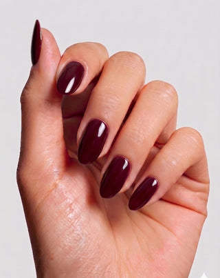 Hybridní lak na nehty UV/LED Cherry Chocolate 017 Nutridome