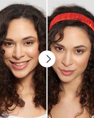 Hedvábná čelenka do vlasů ze 100% přírodního hedvábí, černá Twisty - 3