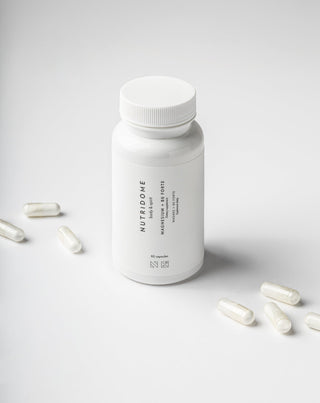 Hořčík + B6 Forte Tablets pro kontrakce nohou, telata, únava a stres nutridome 60 tobolek - 2