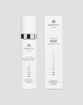 Noční sérum podporující regeneraci problematické pleti Anti-Acne Orphica Clinic 50 ml