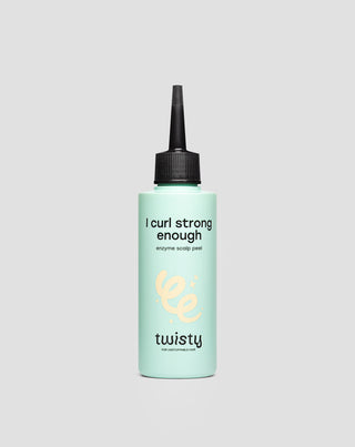 Enzymatický peeling na pokožku hlavy s AHA kyselinami pro čištění a stimulaci mikrocirkulace Twisty - 1